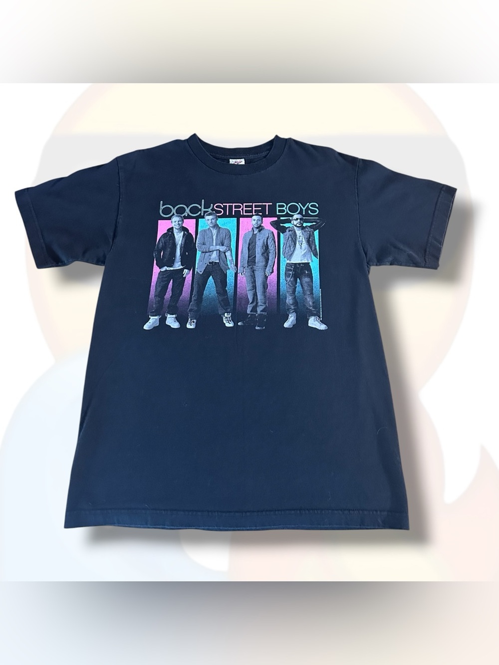 Backstreet Boys 2011 Spell Out Names Alstyle Apparel T-Shirt